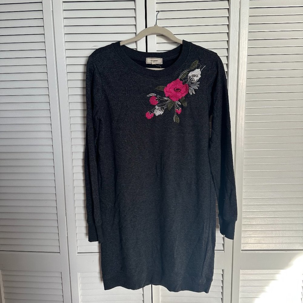 Cute long-sleeve winter dress